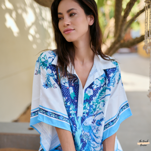 Flora Short Shirt Kaftan